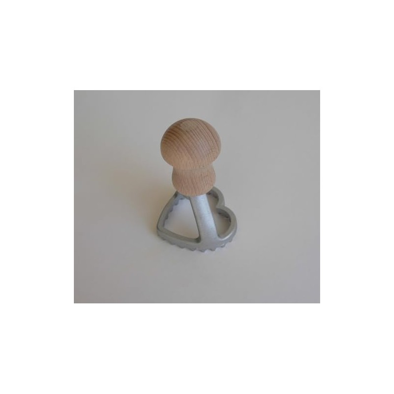 Tredoni 5.5cm Heart Shape Ravioli Pasta/Dough Stamp Cutter, Cookie Stamp