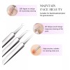 3PCS Ultra-fine Cell Pimples Clip Acne Tool Blackhead Zits Removal