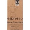 Jelina Chocolatier Espresso Dark Chocolate, Fair Trade, Kosher, 3.52 Ounce
