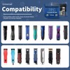 3-Pack 7FC Ceramic Pet Clipper Blades Compatible with Andis
