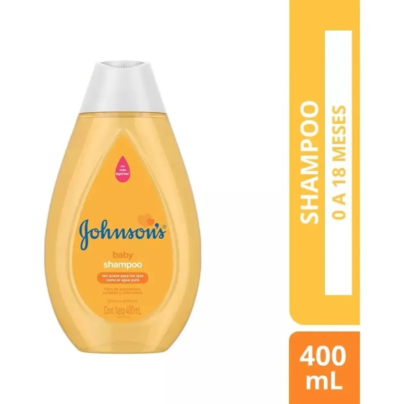 Shampoo Para Bebé Johnson's Ph Balanceado X 400 Ml