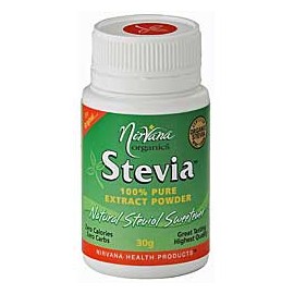 Nirvana Organics Pure Stevia Extract Powder 30g