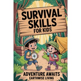 Survival Skills for Kids: How to Build a Shelter, Purify Water, Navigate with a Compass, Start a Fire, and Stay Calm in Emergencies - Outdoor Skills Every Kid Must Know to Stay Safe and Self-Reliant