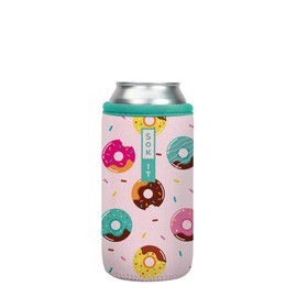 Sok It Can Sok Sleeve for Beer & Soda Insulated Neoprene Cover (Donut Delight, 16oz Can Sleeve)