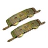 1 x Pair Steel Tandem Patio Door Rollers 32mm Wheels