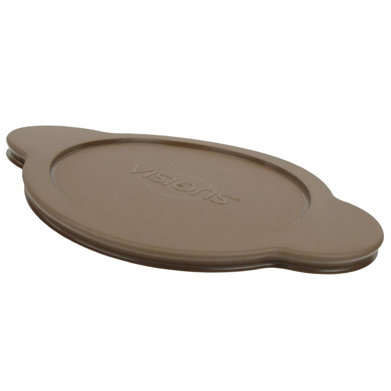 Visions CM8-PC 1 Quart Versa Pot Brown Replacement Lid Cover