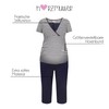 Herzmutter Short Nursing-Maternity Pajamas for Pregnancy- Lactation with Lace or