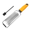 Pro Zester Grater, Lemon Parmesan Zester, Chocolate, With Razor-Sharp Stainless