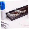 Healeved 3 Pairs Natural Short False Eyelashes Diy Lash Extension