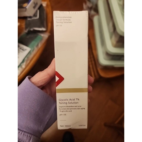 Unbranded Glycolic Acid 7% Toning Solution 100 ml 3.38 fl