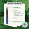 EVERSPROUT Pro 5-to-12 Foot Telescoping Extension Pole (3-Stage), Lightweight Anodized