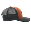 HOOEY Men’s Roughy Adjustable Snapback Hat (Orange/Black)