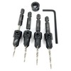 FTG USA Countersink Drill Bit Set 4 Pc #4 (7/64")