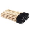 MyAoKuE-UP 100 Pack Bamboo Handle Mascara Wands Disposable Eyelash Brushes