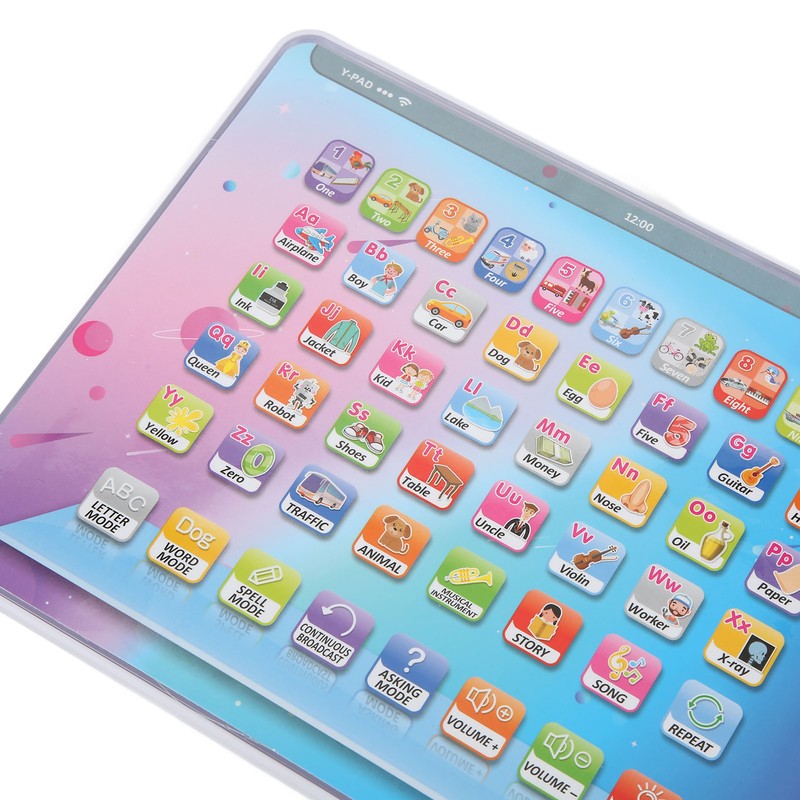 Kids Learning Tablet Full English Teaching Touch Voice Learning Tablet