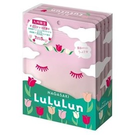 Lululun Face Mask Pack Kyushu Lululun (Tulip Scent), 7 Sheets x 5 Bags
