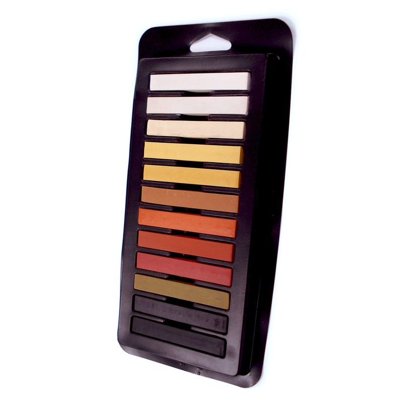 Major Brushes Soft Skin-tone Pastels Set of 12