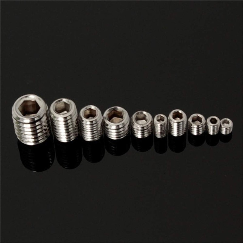 M3 M4 M5 M6 M8 200Pcs Allen Head Socket Hex