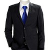 TigerTie Designer Security Safety Tie Plain Pre-tied with Elastic Band,