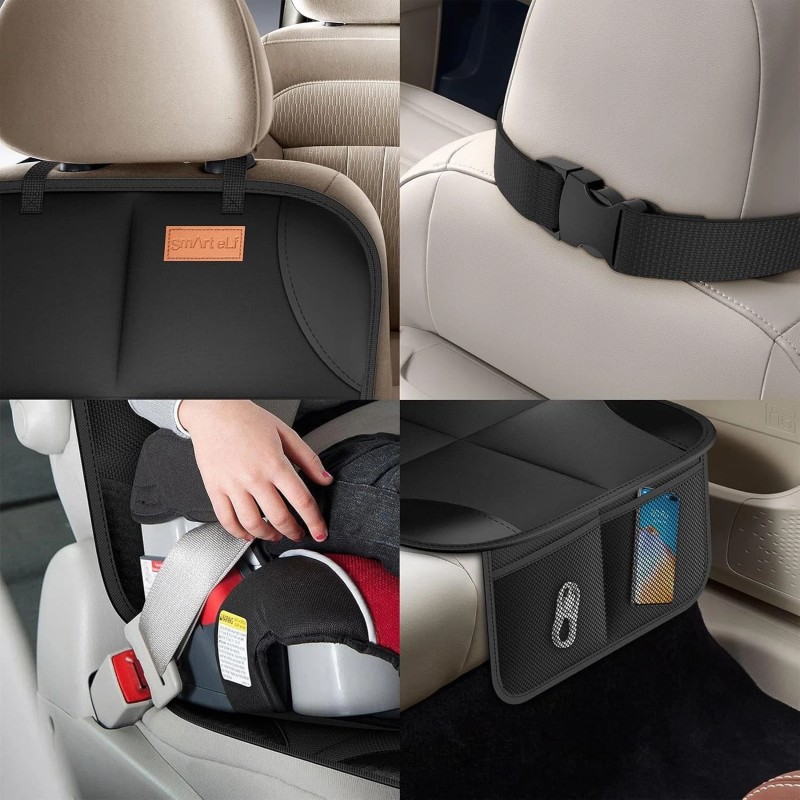 Car Seat Protector 2 Pack Car Seat Protector Waterproof Anti
