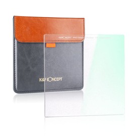 K&F Concept Square Black-Mist 1/4 Filter 100x100x2mm Soft Glow Diffusion HD Multi-coated Dream Cinematic Effect Filters for Camera Lens