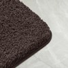 MIULEE Set of 2 Non Slip Shaggy Bathroom Rugs Extra