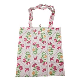 RADLEY Carousel Floral Foldaway Shopper Tote Bag in Chalk