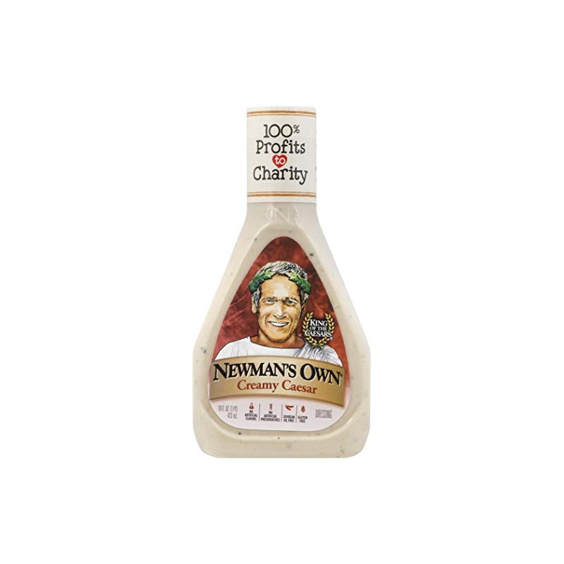 Newman's Own Creamy Caesar Salad Dressing, 16-oz. (Pack of 6)