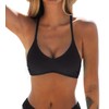 CUPSHE Bikini Top for Women Bathing Suit Spaghetti Straps Back