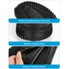 Zbyoujer - Fundas impermeables para zapatos de lluvia de silicona,