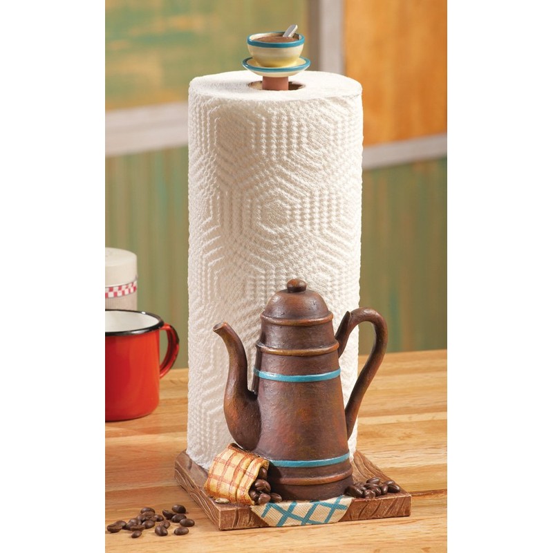 Coffee Pot Kitchen Paper Towel Holder