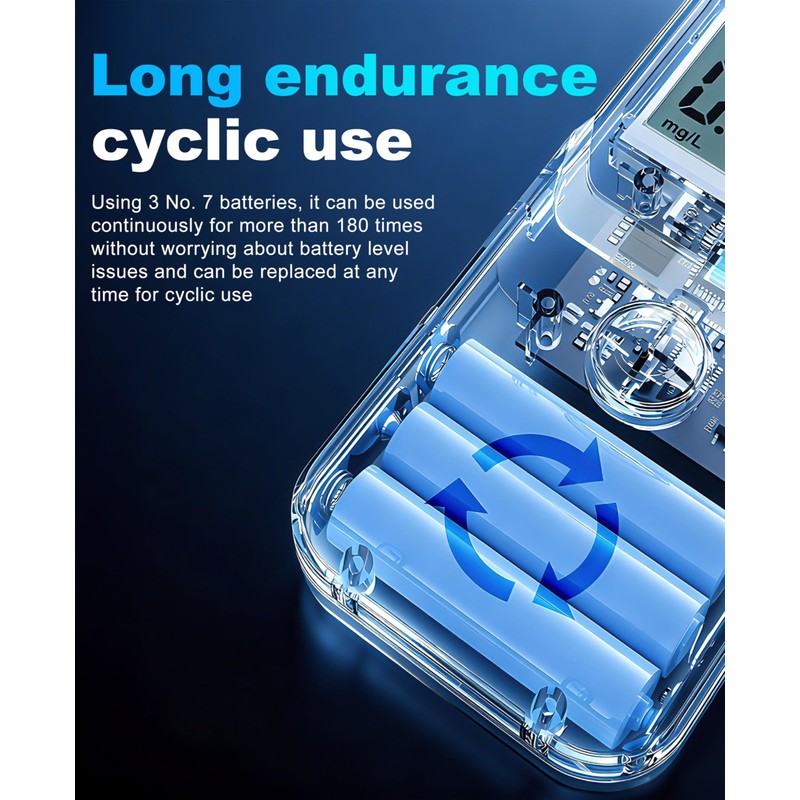 Breathalyzer, 2026 Upgraded Breathalyzers for Alcohol with LCD Digital Display,