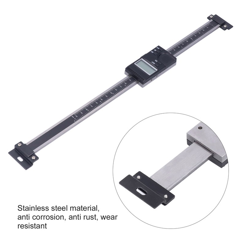 Vertical Vernier Caliper IP45 Waterproof Digital Linear Scale with LCD