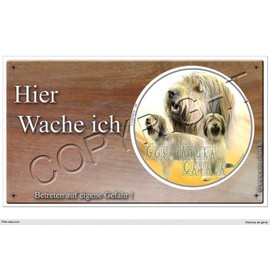Dog or Warning Sign Gos D Atura Catala 30 cm