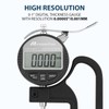 Mxmoonfree Digital Thickness Gauge 0.001mm/0.00005" | 0-25.4mm/1.0" Electronic Micrometer Thickness