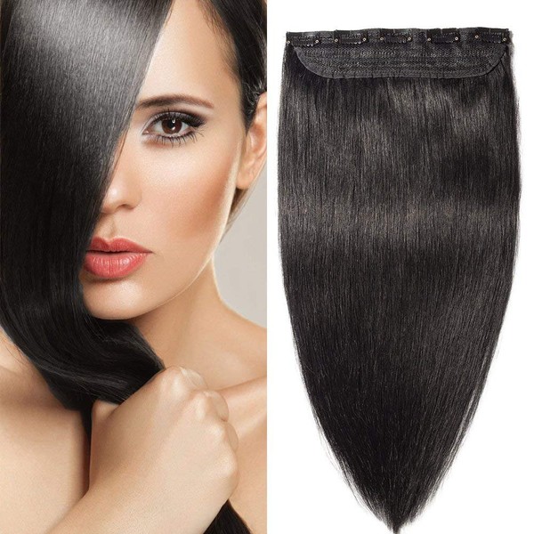Clip in Extensions Human Hair Extensions Remy Human Hair 1 Weft Cheap Human Hair, Hair Thickening