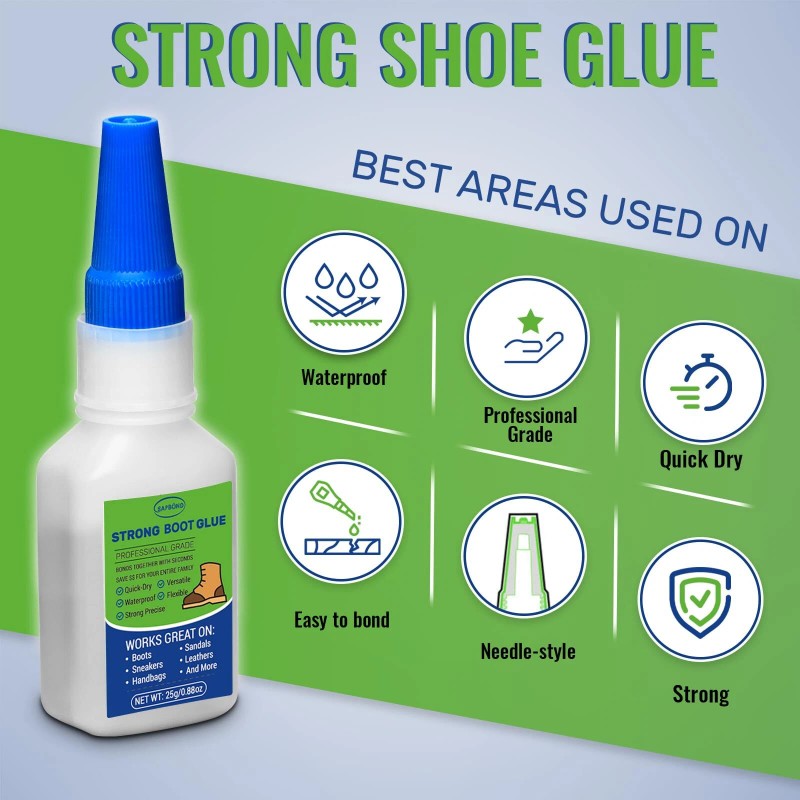 SAPBOND 25g Cowboy Boots Glue Repair Waterproof: Professional glue to