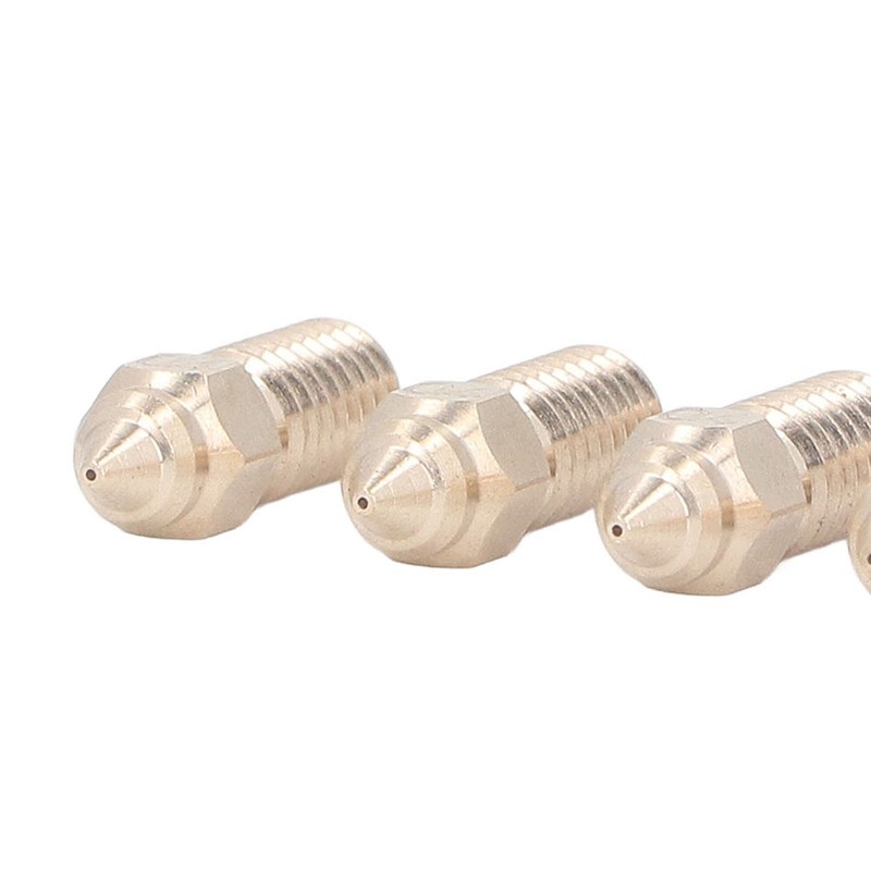 10 Pcs 3D Printer Nozzle Brass 0.4mm M6 High Flow