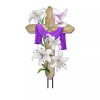 Briarwood Lane Easter Lily Cross Metal Art