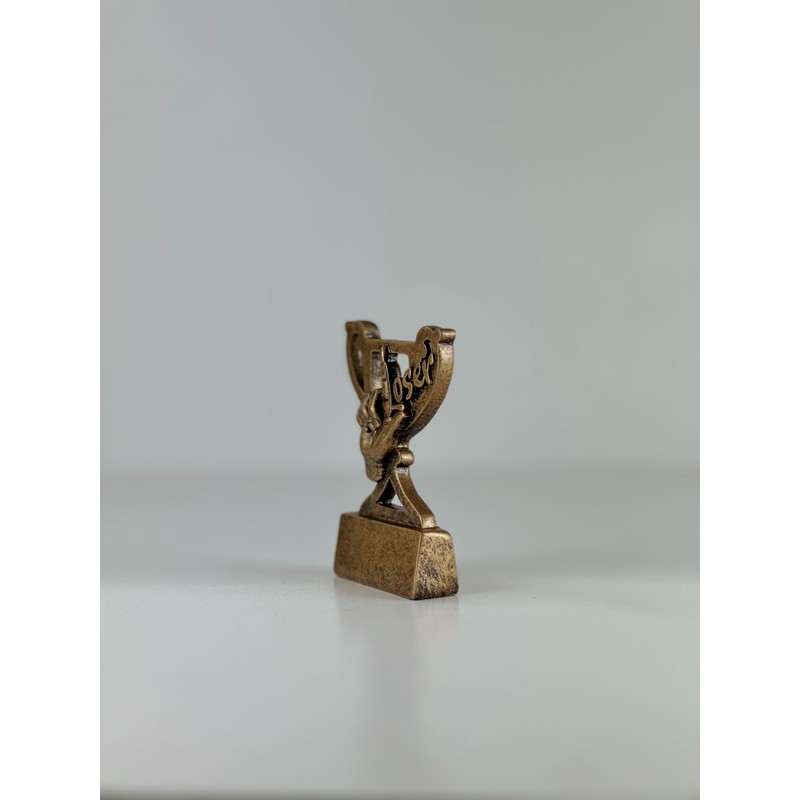 Generic Loser Funny Humerous Hand Gesture Mini Cup Trophy Award