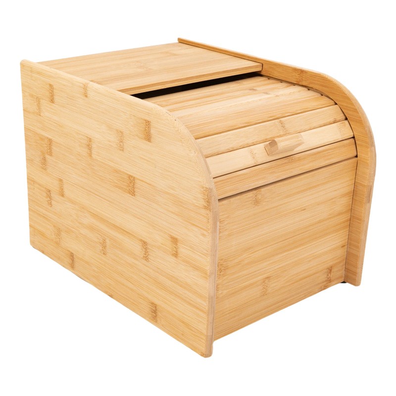 10kg Bamboo Rice Storage Container With Lid Rectangular Rice Storage