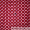 Signature BonEful Fabric Cotton Quilt Red White Snowflake Small Little