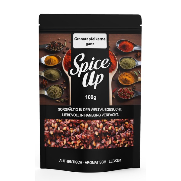 Spice Up Pomegranate Seeds 100 g - Dried Anardana Seeds
