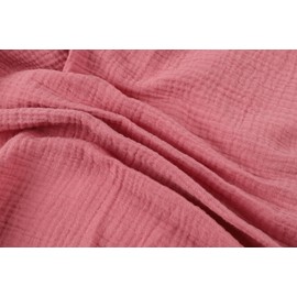 Muslin Bassinet Sheets 33" x 19" Compatible with Mika Micky, KoolaBaby (3 in 1), BabyBond, HARPPA and RICUTON Bedside Bassinet, 2 Pack for Baby Boy and Girl, Pink and Pastel Violet