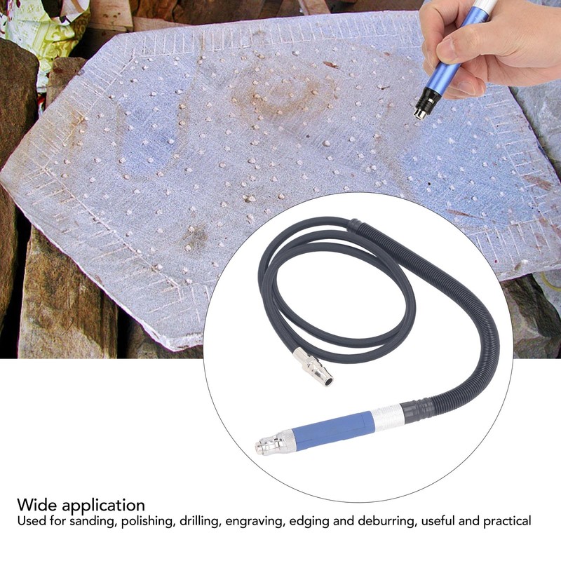 Pencil Die Grinder Air Tool Adjustable 1/4in Pneumatic Engraving Pen