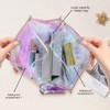 AfitLulu Holographic Handbag Women's Dry Wet Separation Shoulder Bag Women's