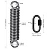 SELEWARE Heavy Duty Swing Springs for Hammock Chair, Porch Swing,