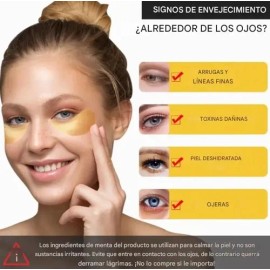Kit 10 Mascarilla De Labios  10 Parches De Ojos Ccolageno - Todo Tipo De Piel                                                                         