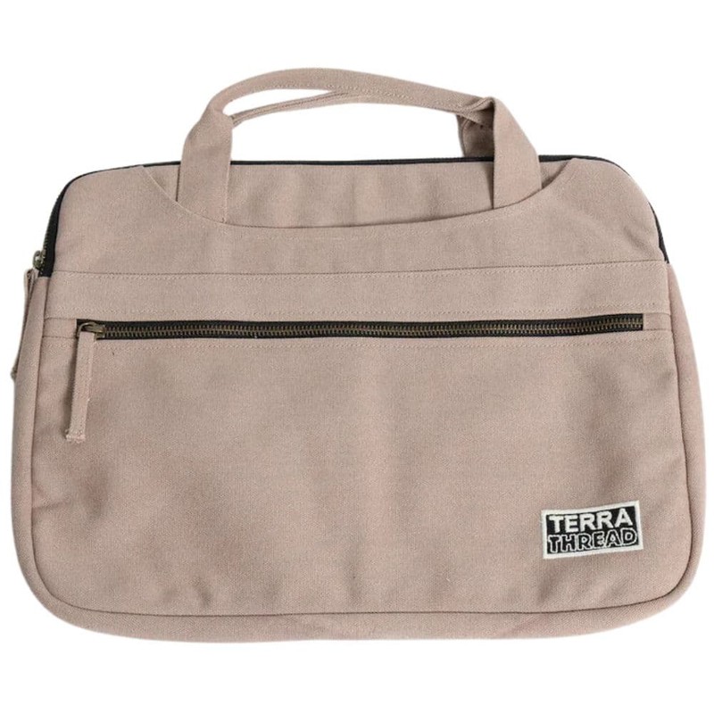 Terra Thread Hasta Laptop Sleeve With Handle, Black