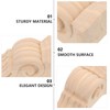 UKCOCO Wooden Trim Corbel: 6.88 Inch × 2.95 Inch Wood